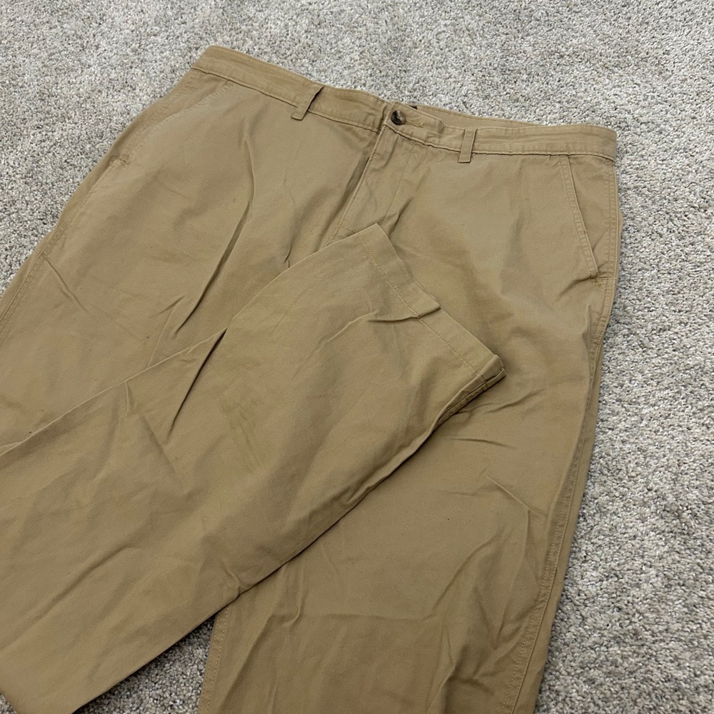 Mountain Khakis Homestead Chino Pant 40x36 Tan Relaxed Fit Cotton Stretch Mens